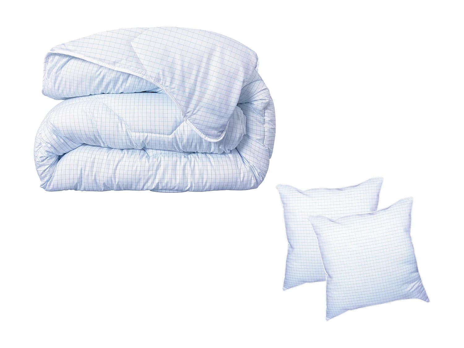 Pack DODO couette 220 x 240 cm + 2 oreillers 60 x 60 cm - Protection Totale anti acariens - ANGE GARDIEN